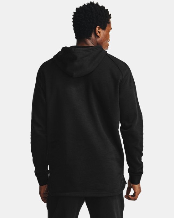 Men's Project Rock Charged Cotton® Hoodie in Black image number 1